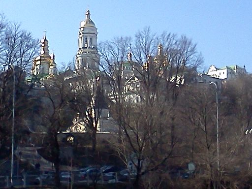 Lavra complex viewed from the Dnieper